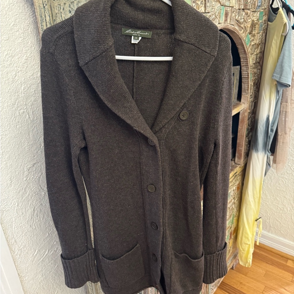 Eddie Bauer Wool Blend Cardigan